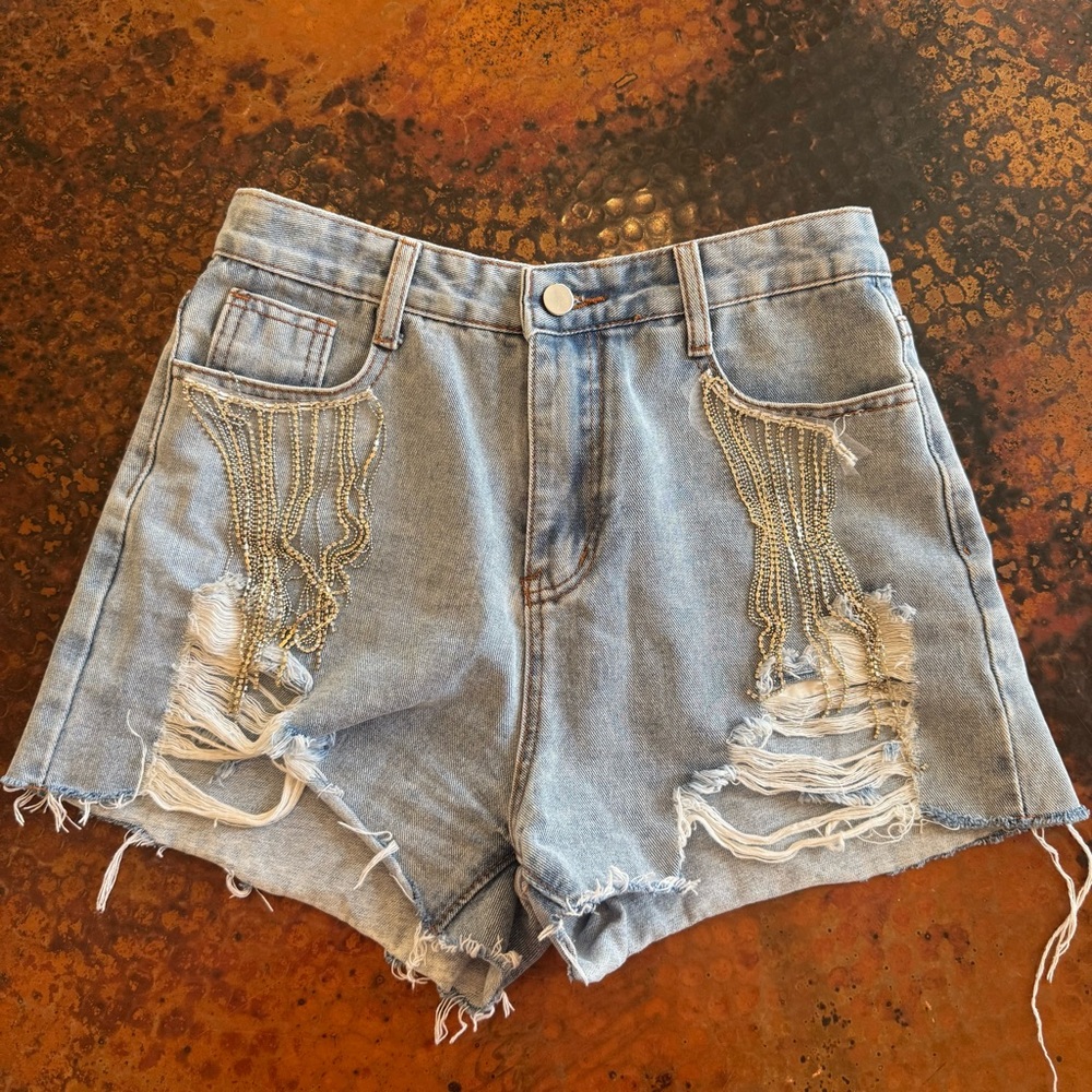 Blue B Collection Denim Shorts